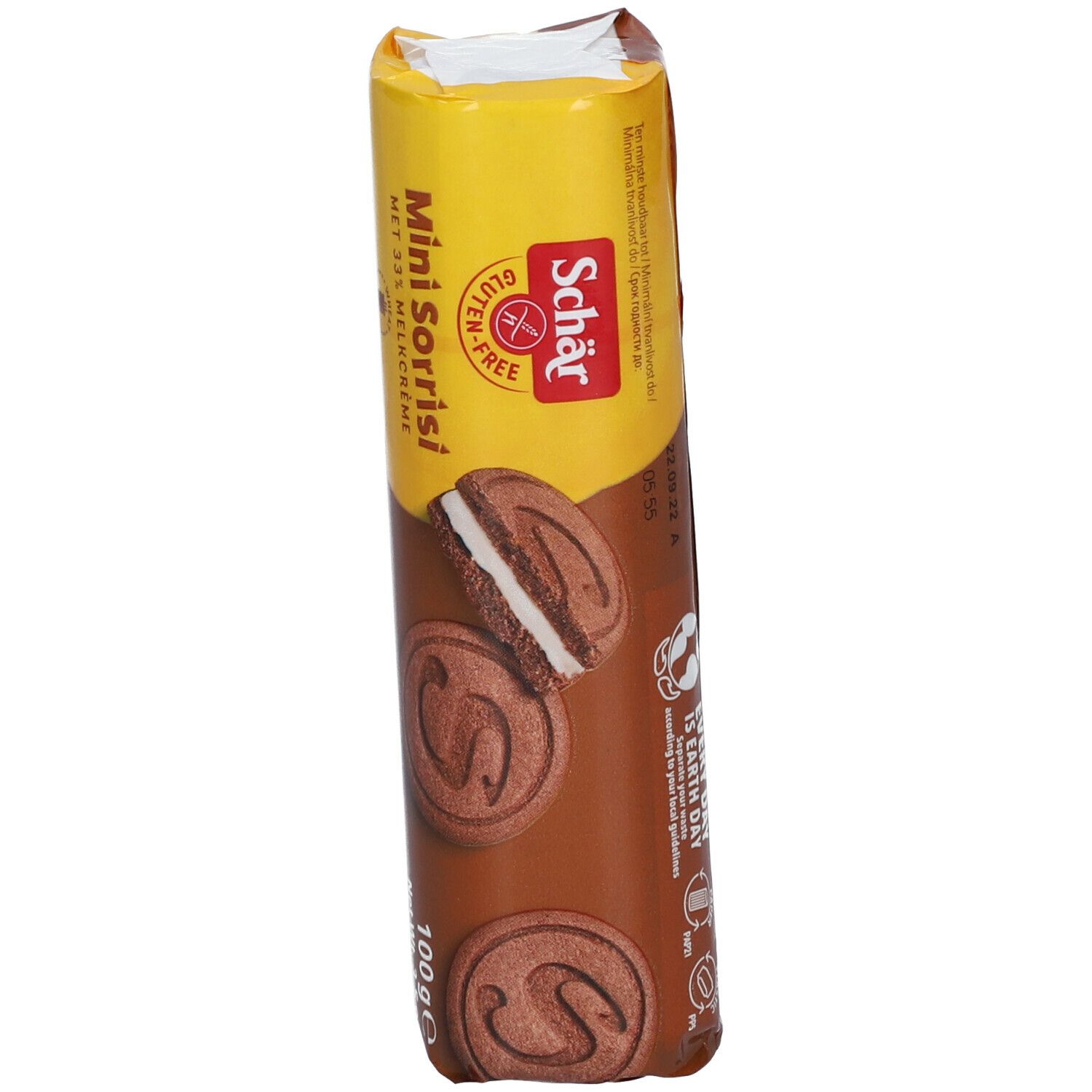 Schär Mini Sorrisi Kekse mit Milchcreme glutenfrei