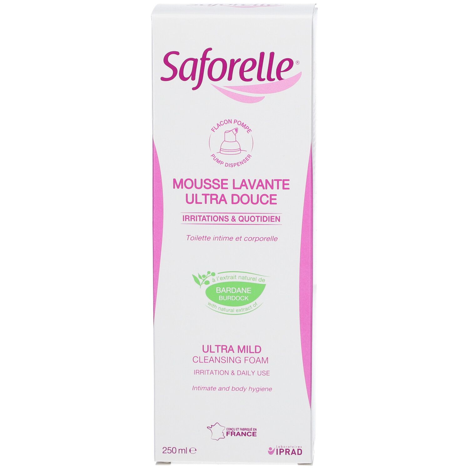 Saforelle® ultra milder Reinigungsschaum