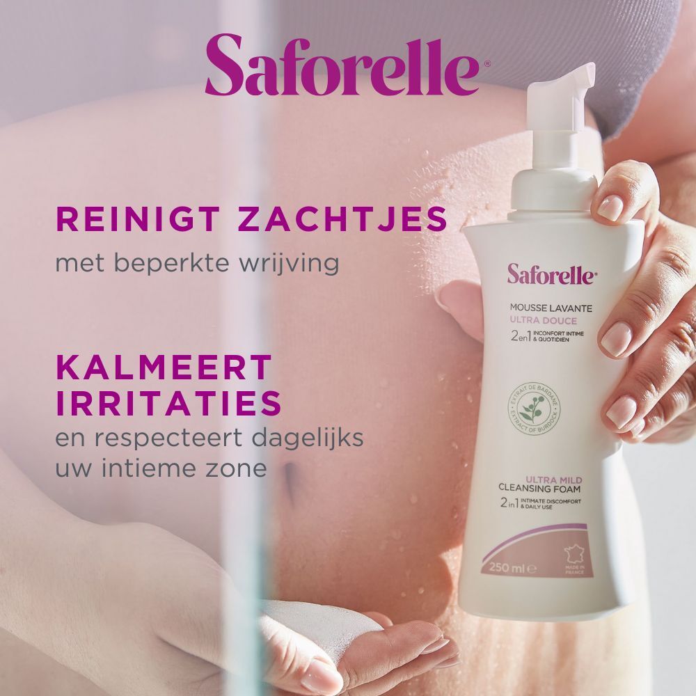 Saforelle® ultra milder Reinigungsschaum