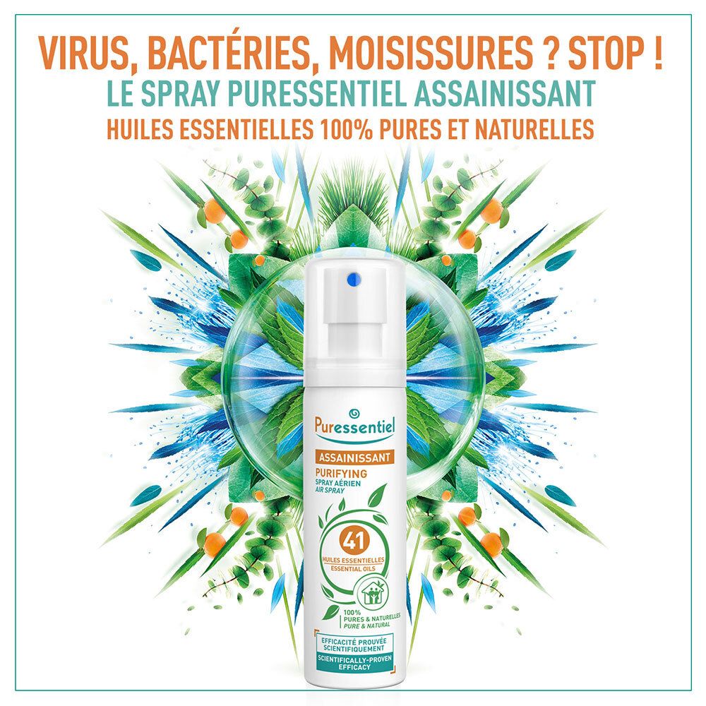 Puressentiel SPRAY AÉRIEN ASSAINISSANT 41 Huiles Essentielles