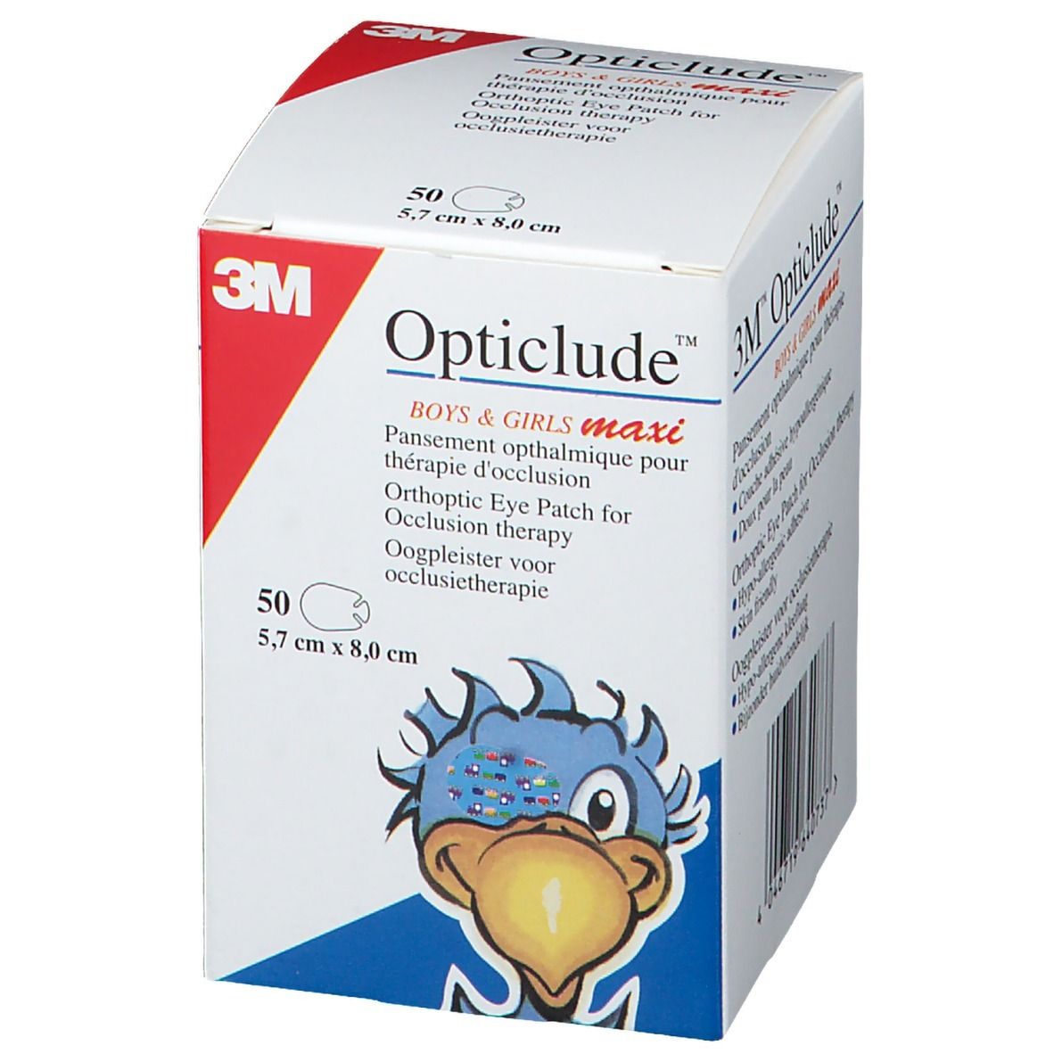3M™ Opticlude™ Boys & Girls Augenpflaster Maxi 5,7 x 8,0 cm