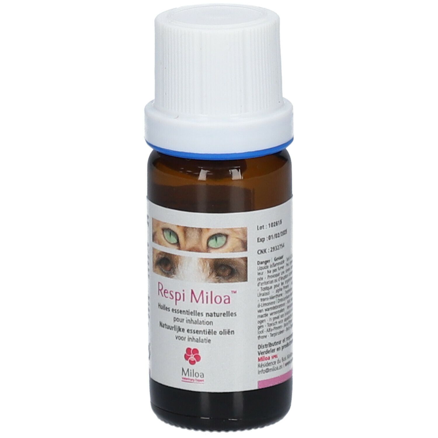 Respi Miloa™ Huile essentielles naturelles pour inhalation
