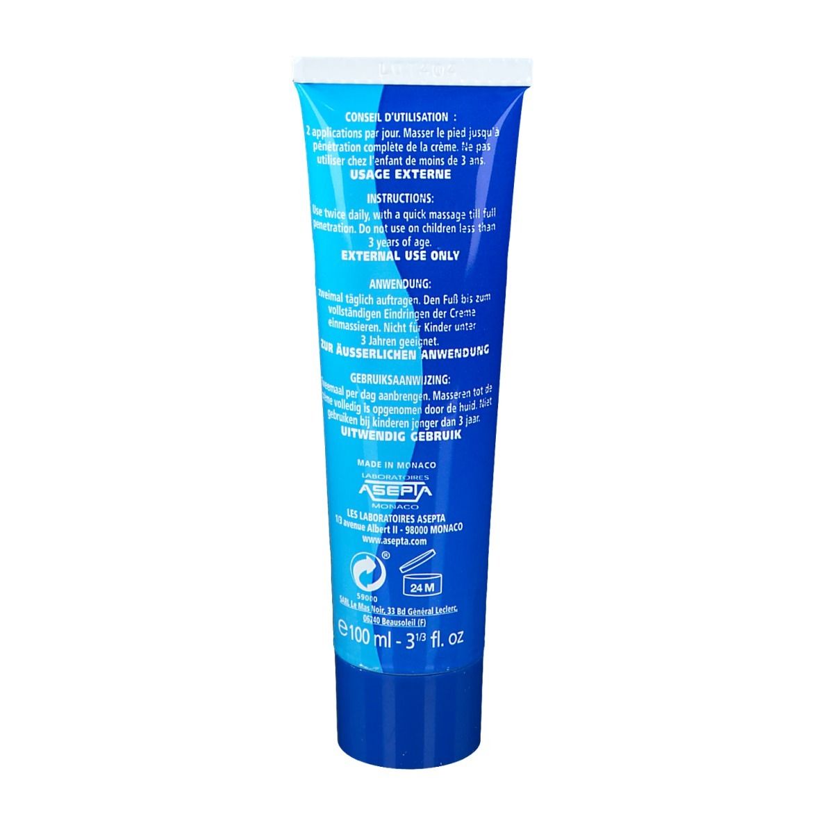 Akileine Crème Nutri-Reparatrice Pieds Secs