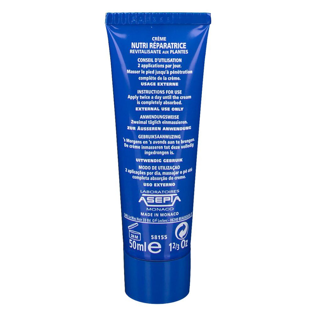AKILEINE® Crème Nutri-Réparatrice pieds très secs