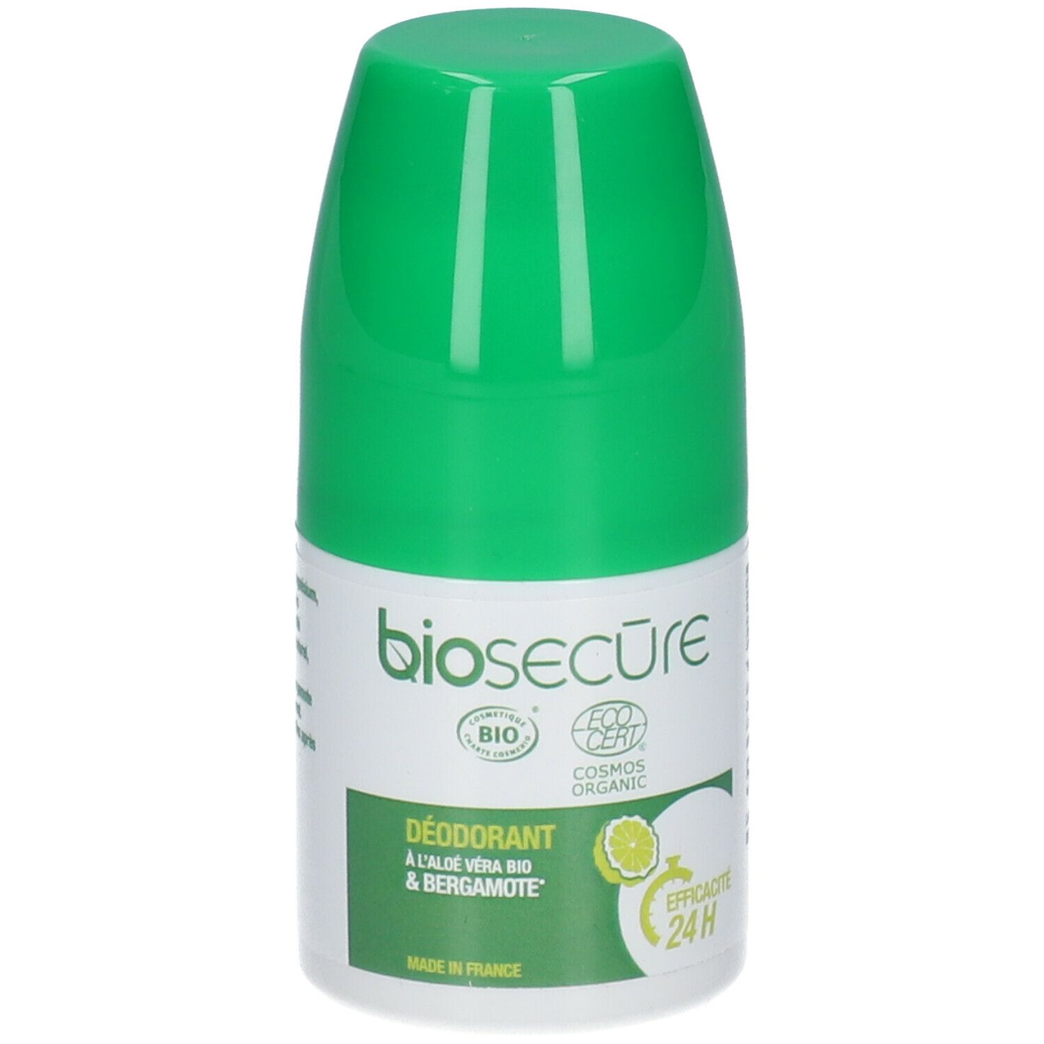 Bio Secure Deodorant alkoholfreier Alaunstein Bergamotte  24 Stunden