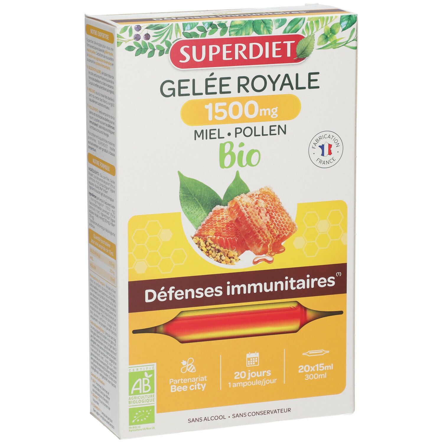 SUPER DIET Gelée Royale BIO