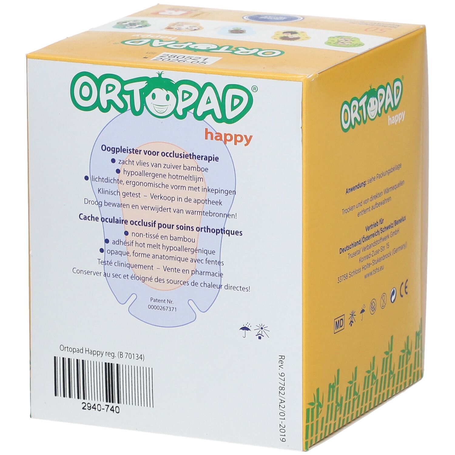 ORTOPAD® Happy Regular Pansement Yeux