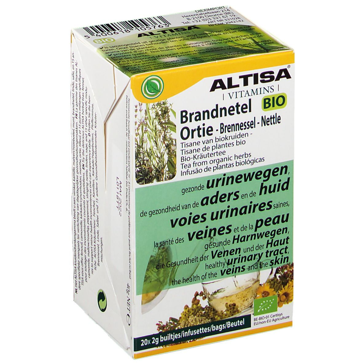 ALTISA® Bio-Kräutertee Brennnessel