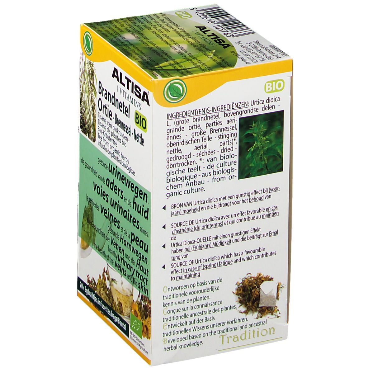 ALTISA® Bio-Kräutertee Brennnessel