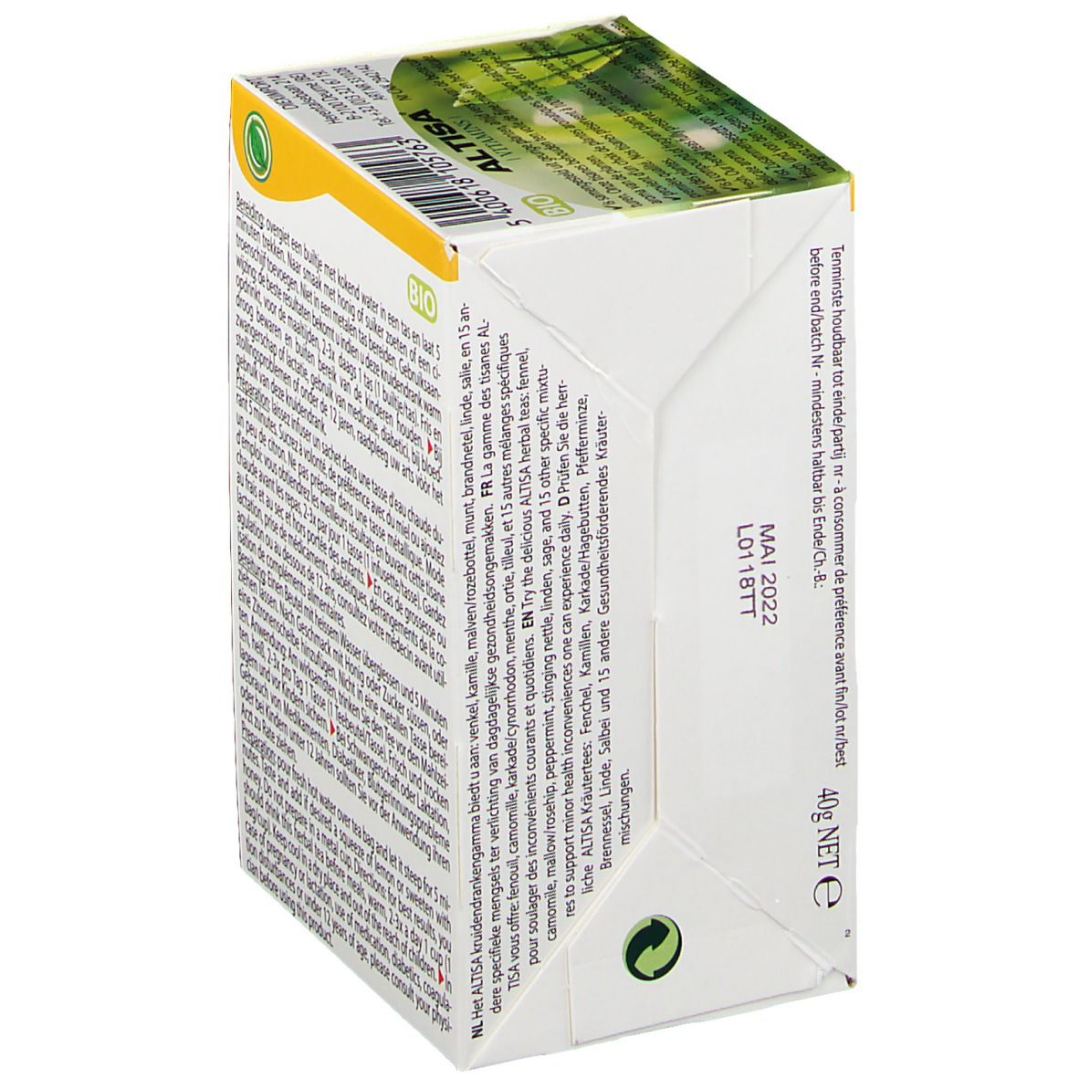 ALTISA® Bio-Kräutertee Brennnessel