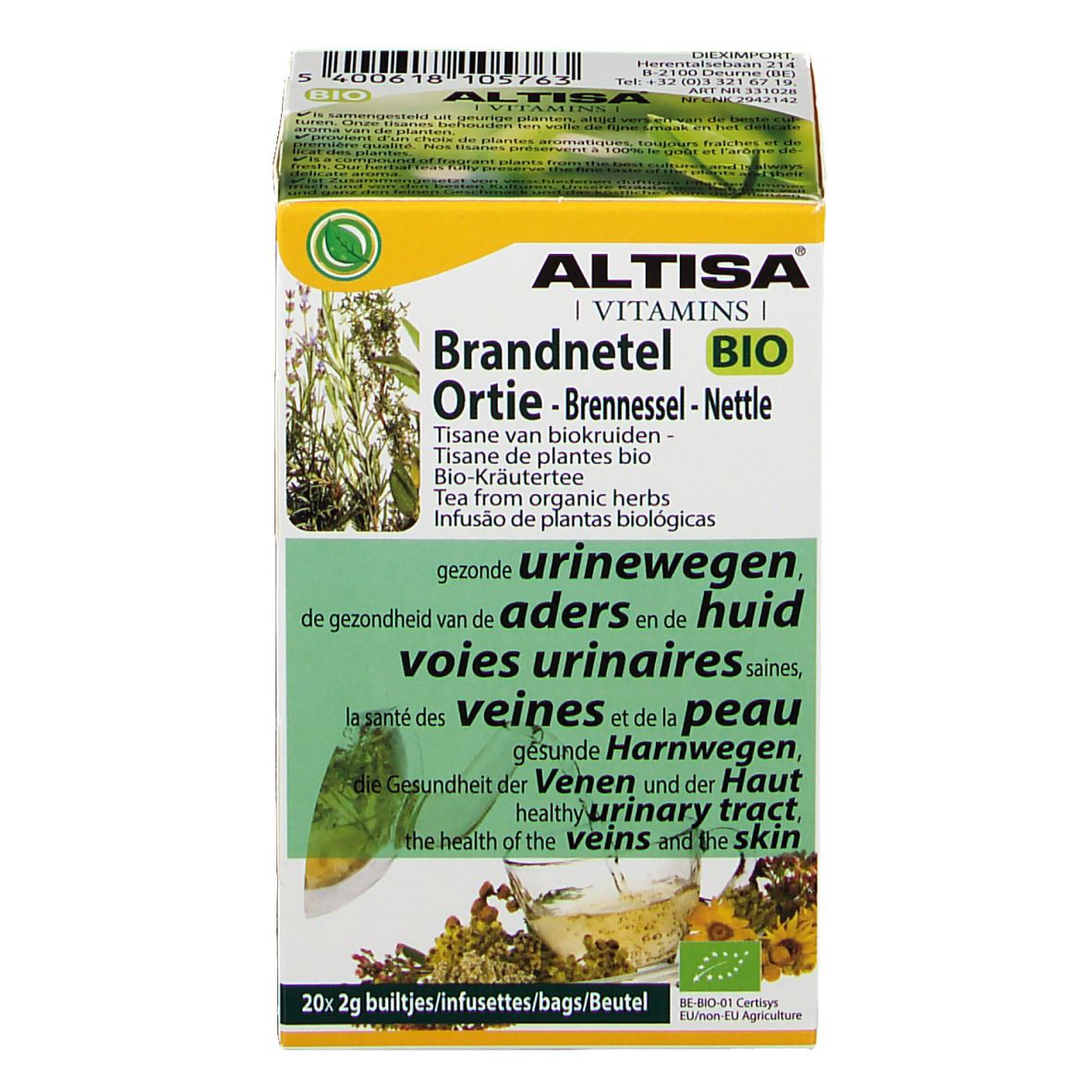 ALTISA® Bio-Kräutertee Brennnessel