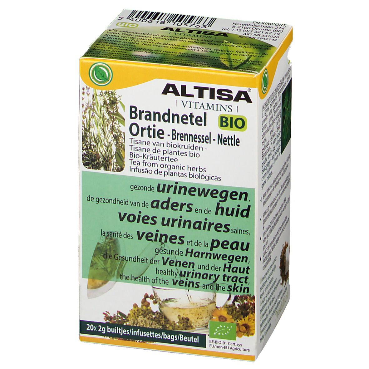 ALTISA® Bio-Kräutertee Brennnessel