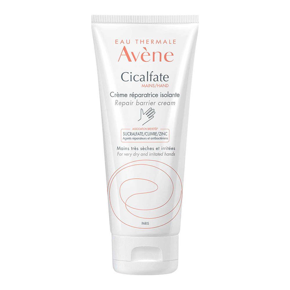 Avène Cicalfate Handcreme Tube, 100ml, für sehr trockene und gereizte Hände.