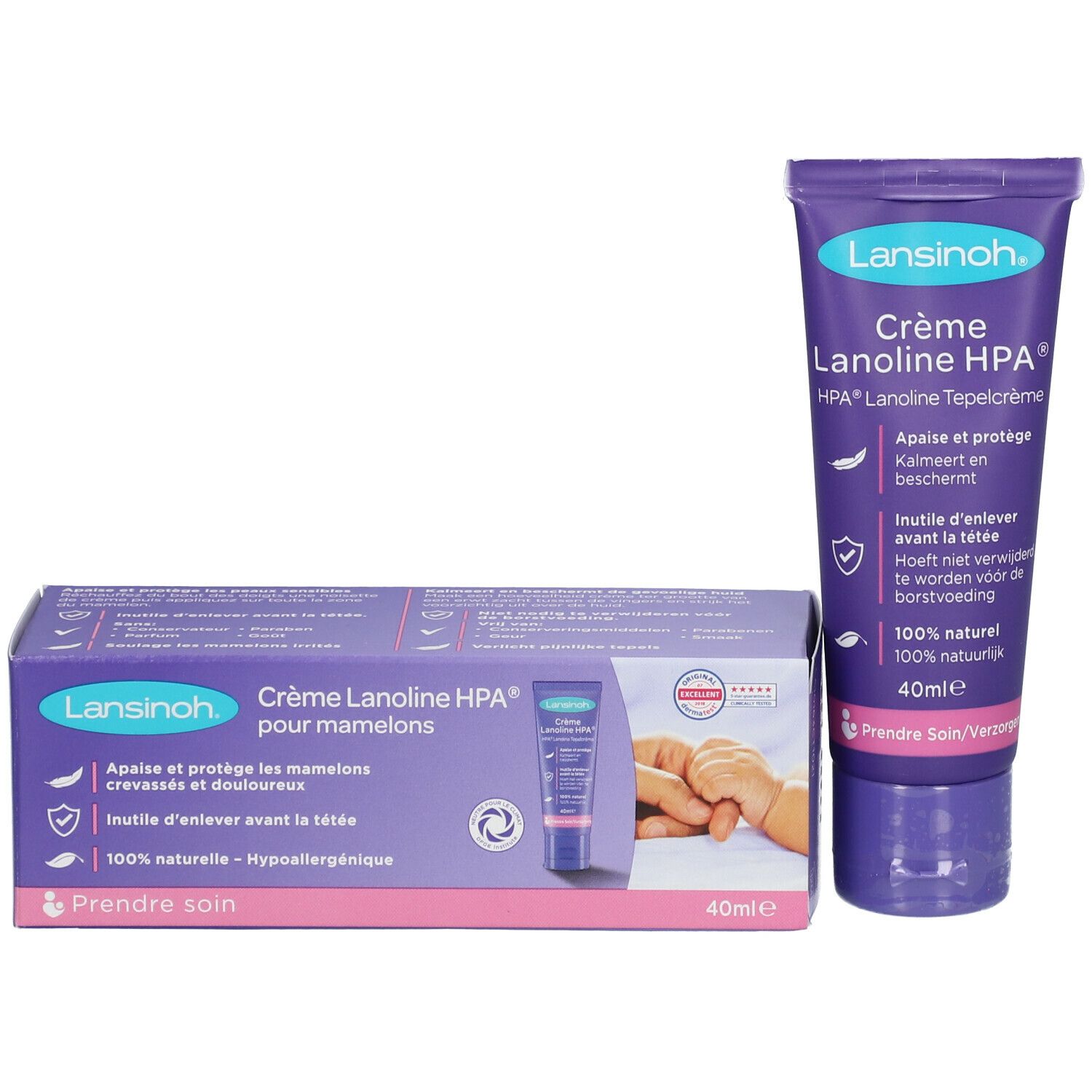 Lansinoh® Crème apaisante HPA® Lanoline