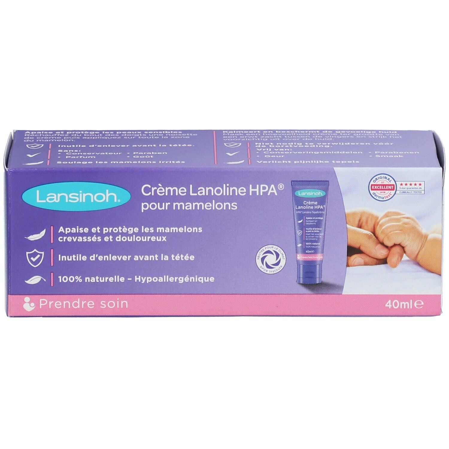 Lansinoh® Crème apaisante HPA® Lanoline