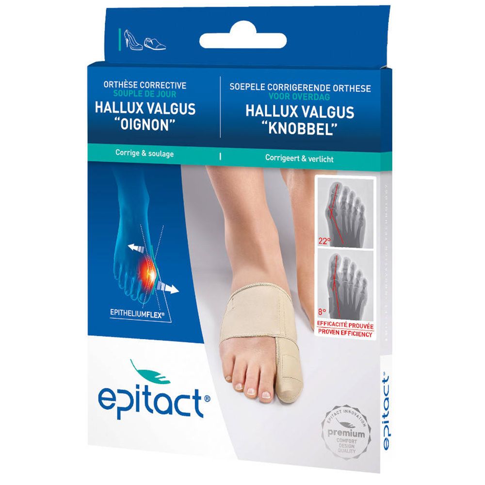 ​epitact® Orthèse corrective hallux valgus L