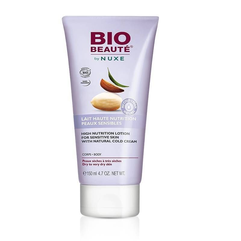 Nuxe Bio-Beauté® lait haute nutrition peaux sensibles