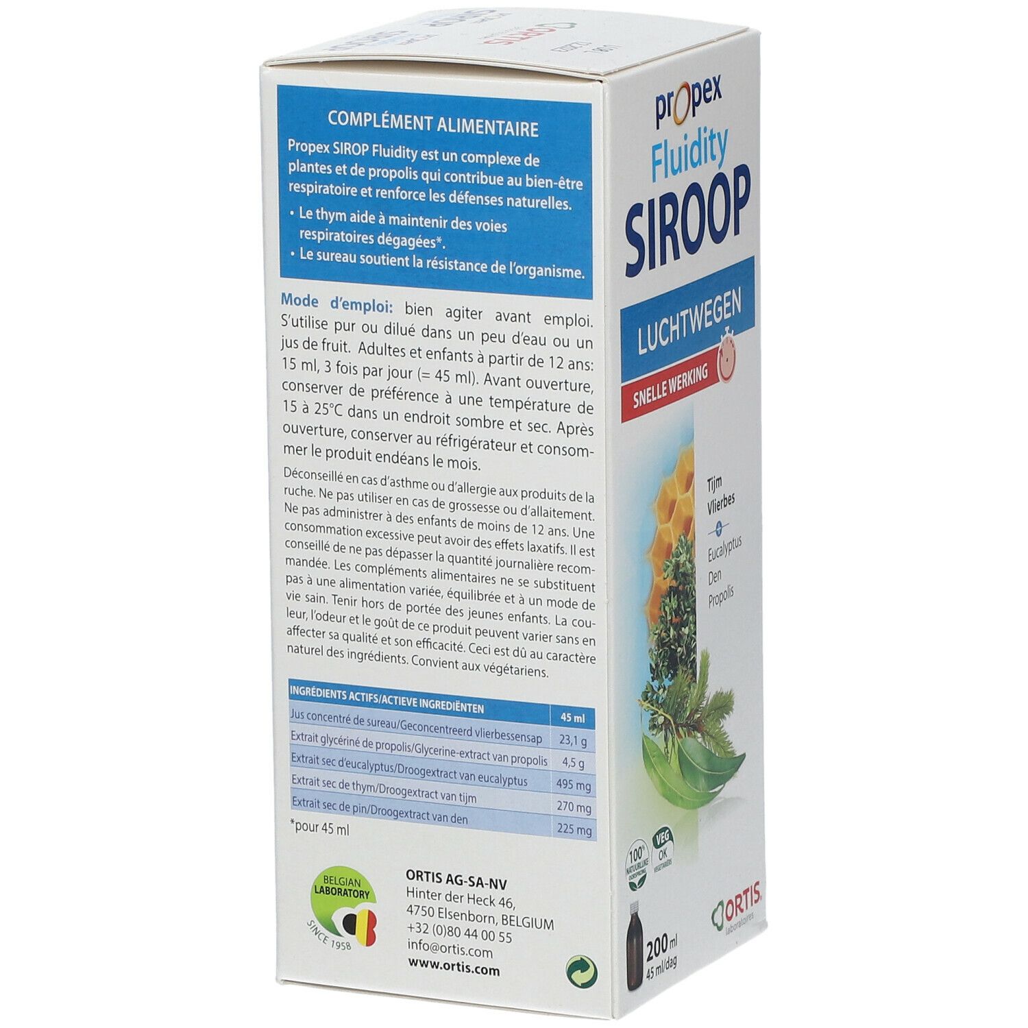 Ortis® Propex Sirop fluidity