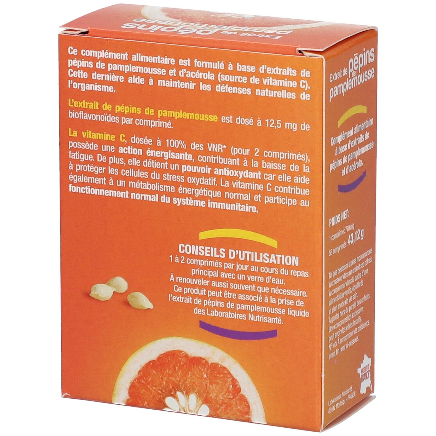 Nutrisanté Grapefruitkernextrakt