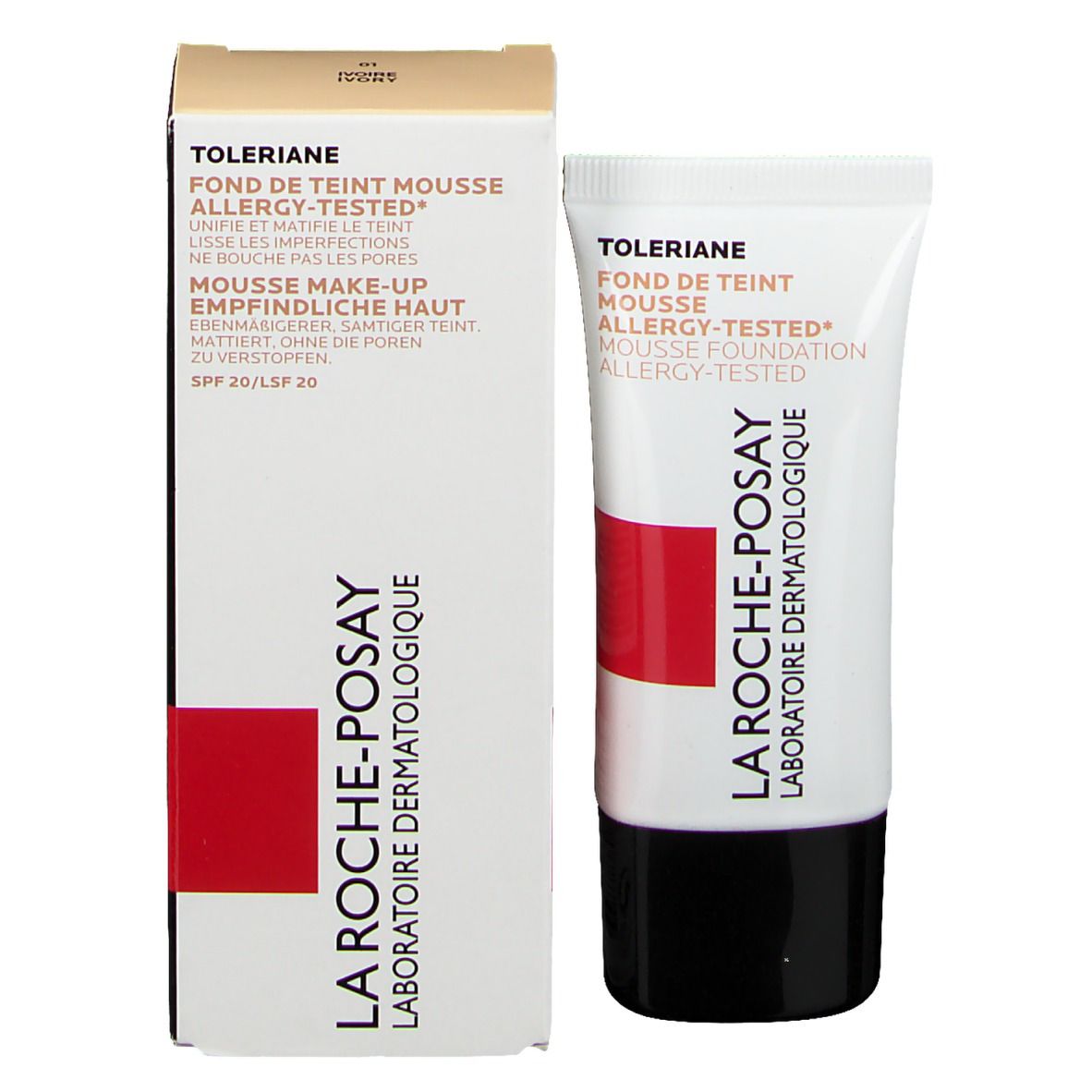 La Roche Posay Toleriane Foundation Mousse 01 ok NLENDE