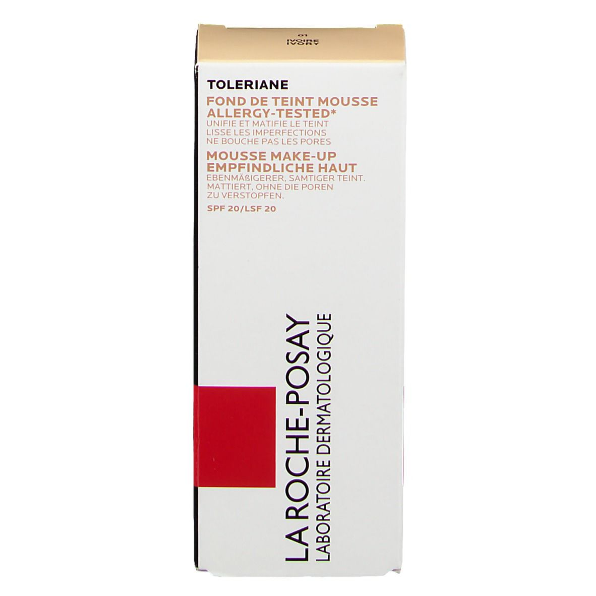 La Roche Posay Toleriane Foundation Mousse 01 ok NLENDE