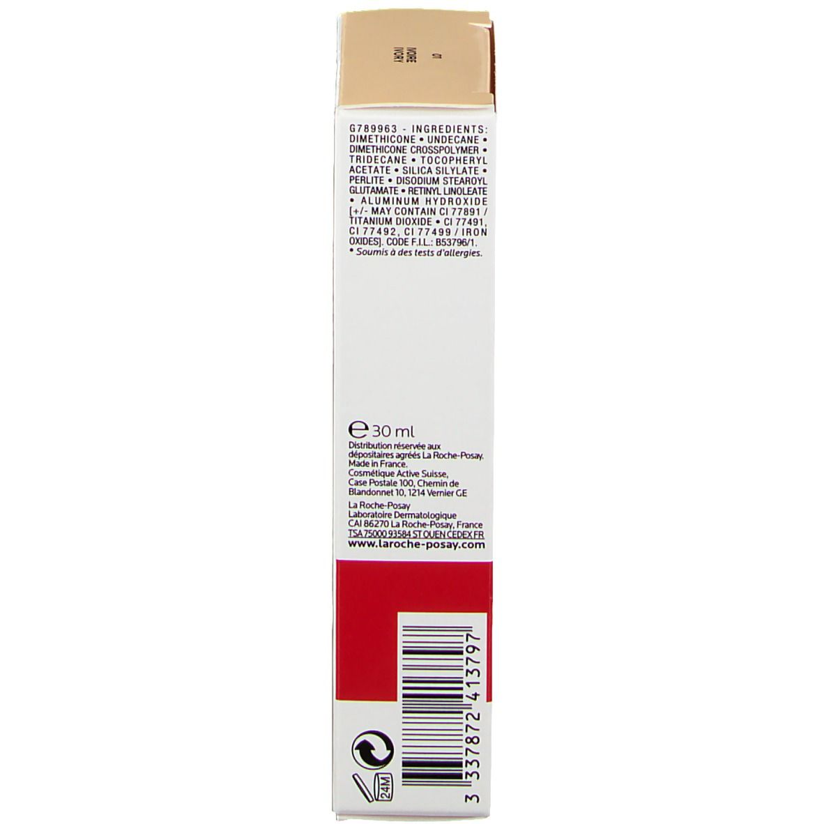 La Roche Posay Toleriane Foundation Mousse 01 ok NLENDE