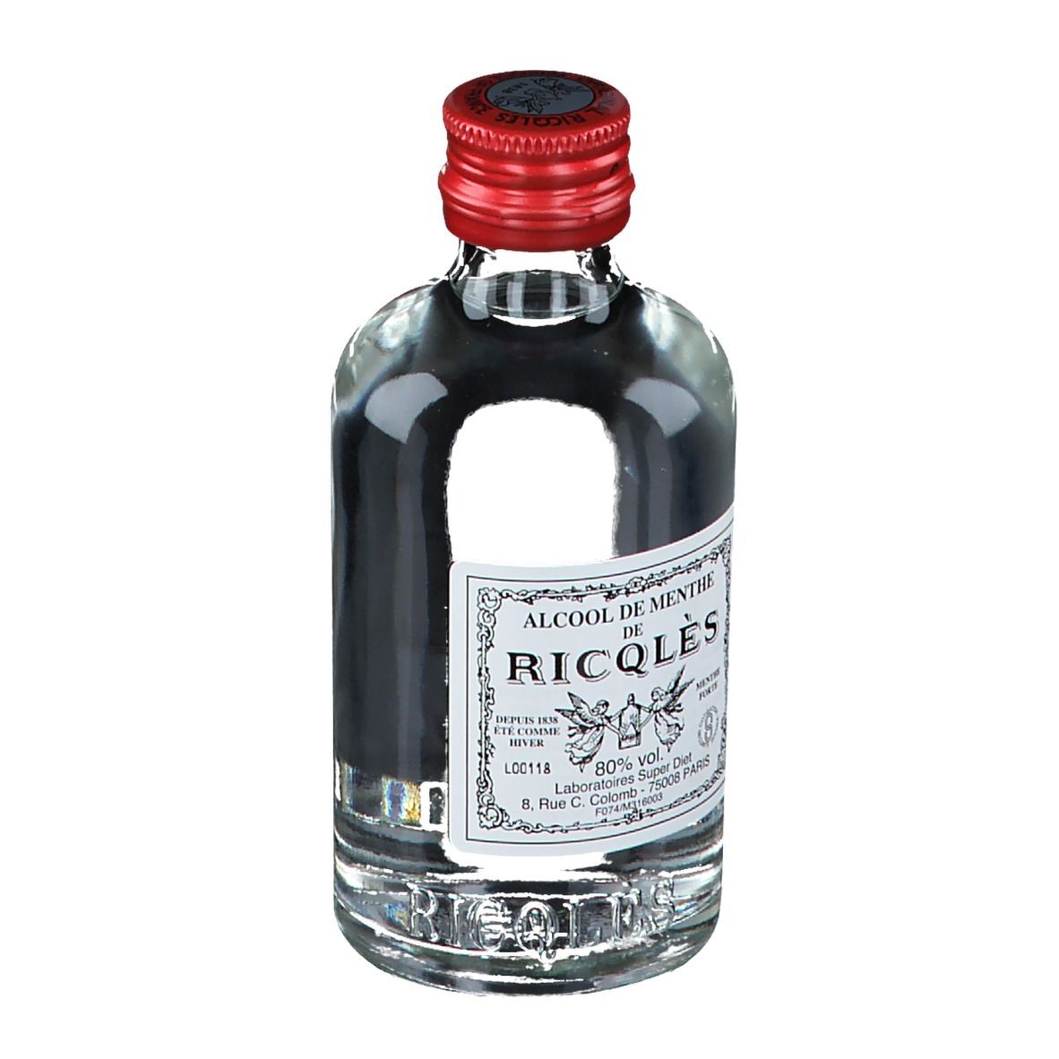 Ricqles alcool de menthe