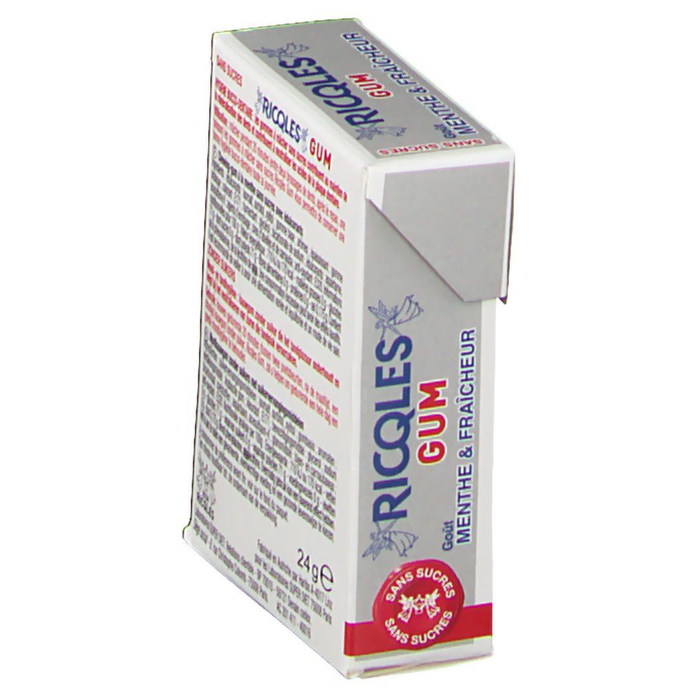 RICQLES Kaugummi Minze & Frische ohne Zucker