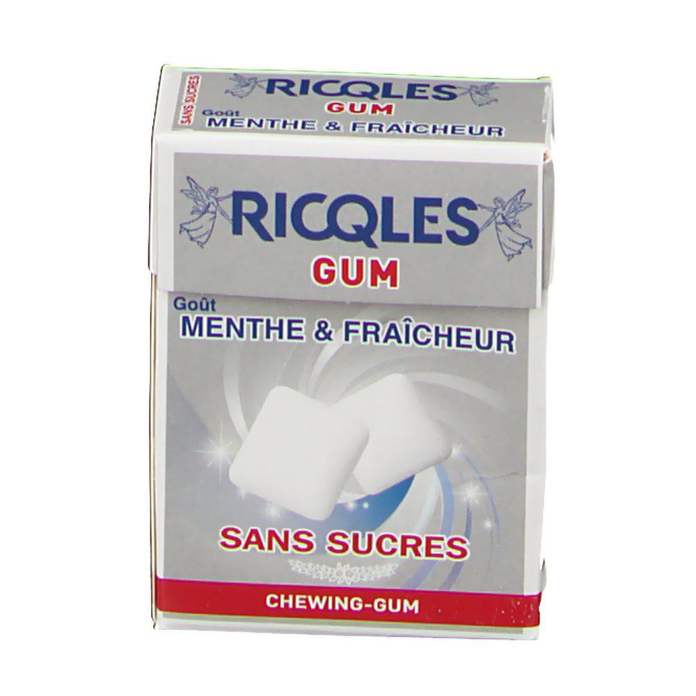 RICQLES Kaugummi Minze & Frische ohne Zucker