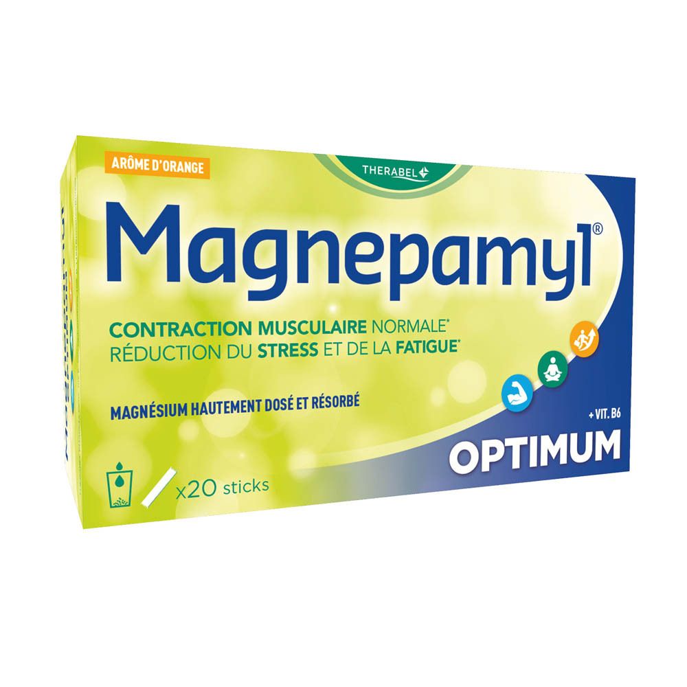 Magnepamyl®: Votre équilibre, votre énergie. Rechargez. Carence en magnésium ? Le magnésium renforce le corps et l'esprit.