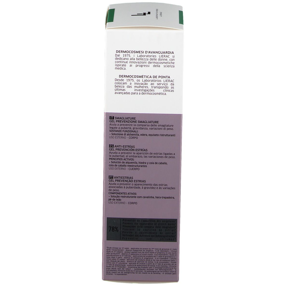 LIERAC Phytolastil Gel Prévention des vergetures