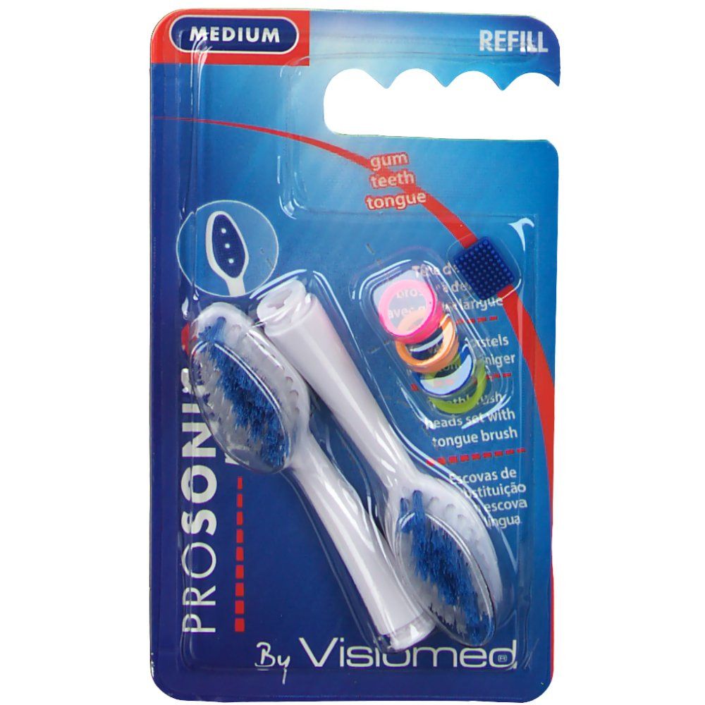 PROSONIC Micro2 Refill Zwei Ersatzbürsten