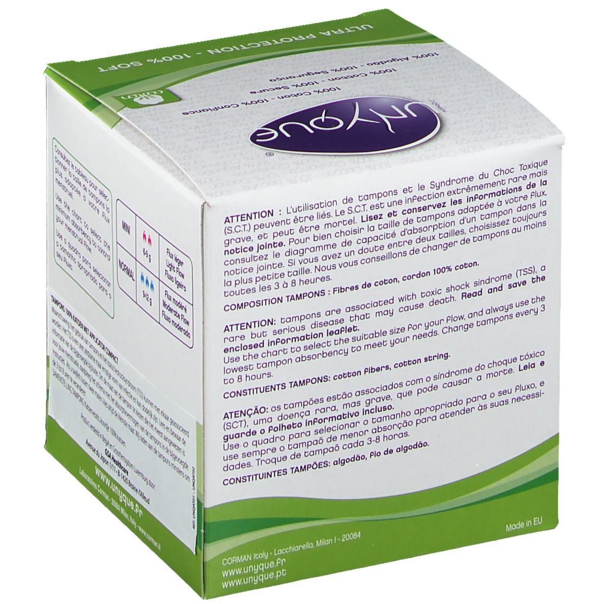 UNYQUE® Ultra Protection Mini Tampons mit Applikator 16 St Redcare