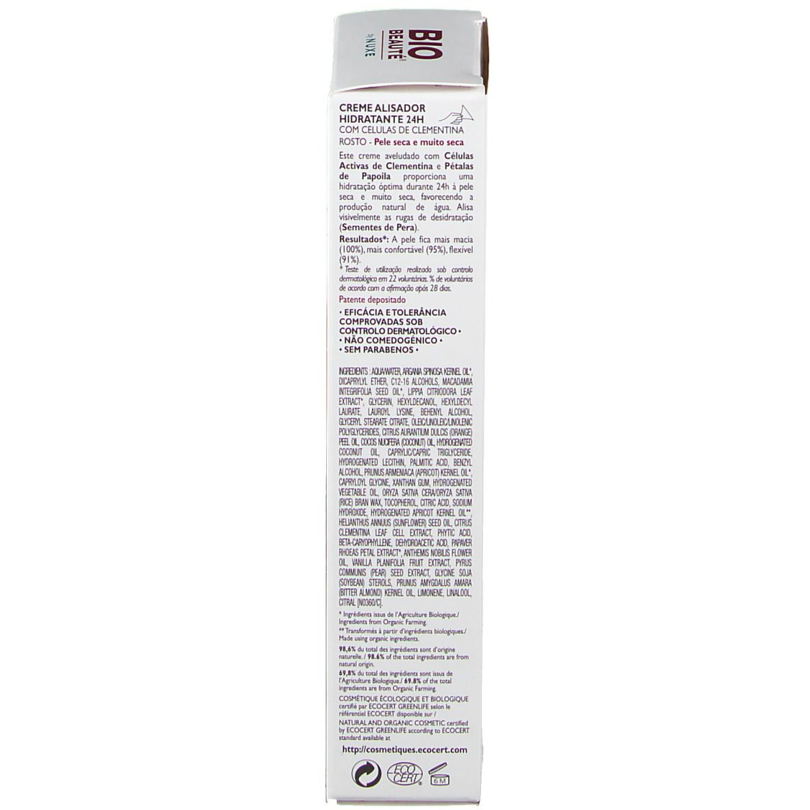 Nuxe Bio Beauté® Crème lissante hydratante 24h