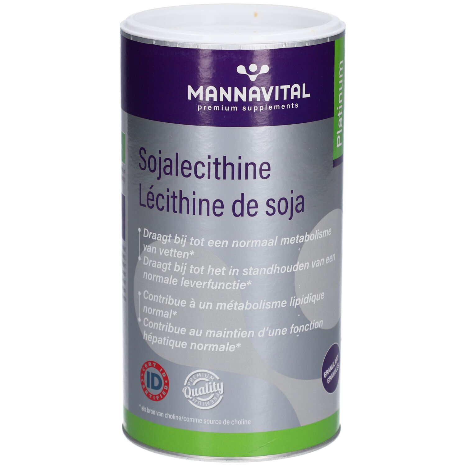 MannaVital Platinium Soja Lecithine