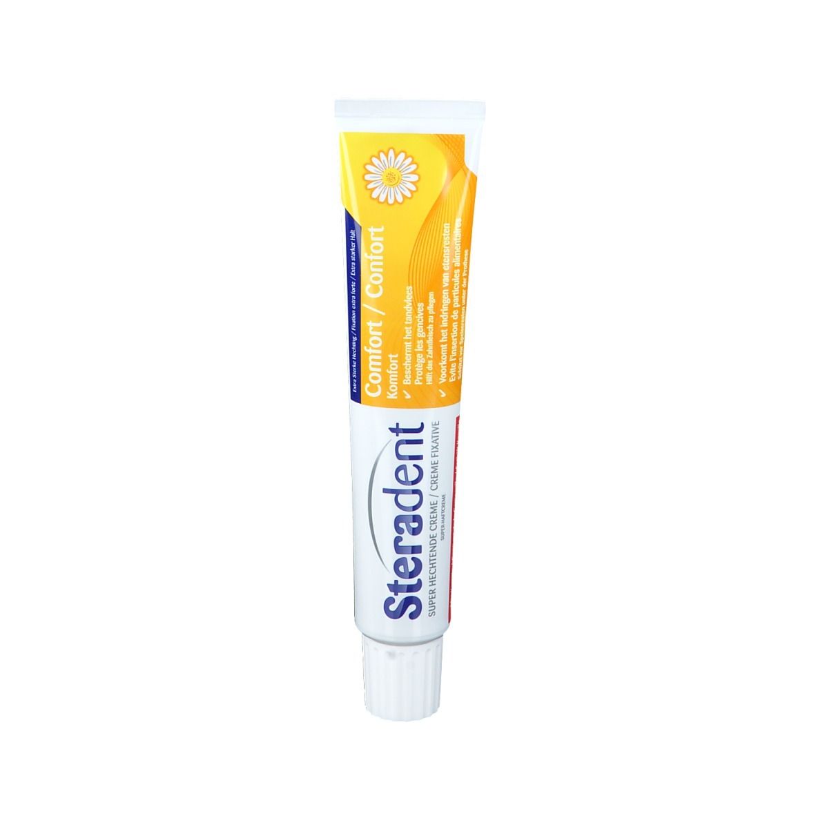 Steradent Confort Crème super fixative Camomille
