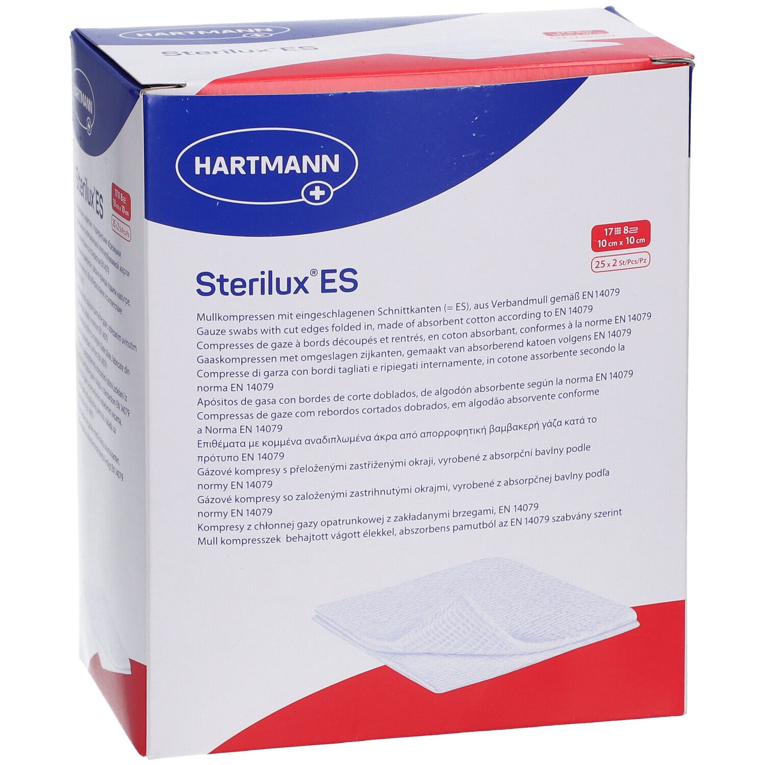 HARTMANN Stérilx® Kompresse 10 x 10 cm steril