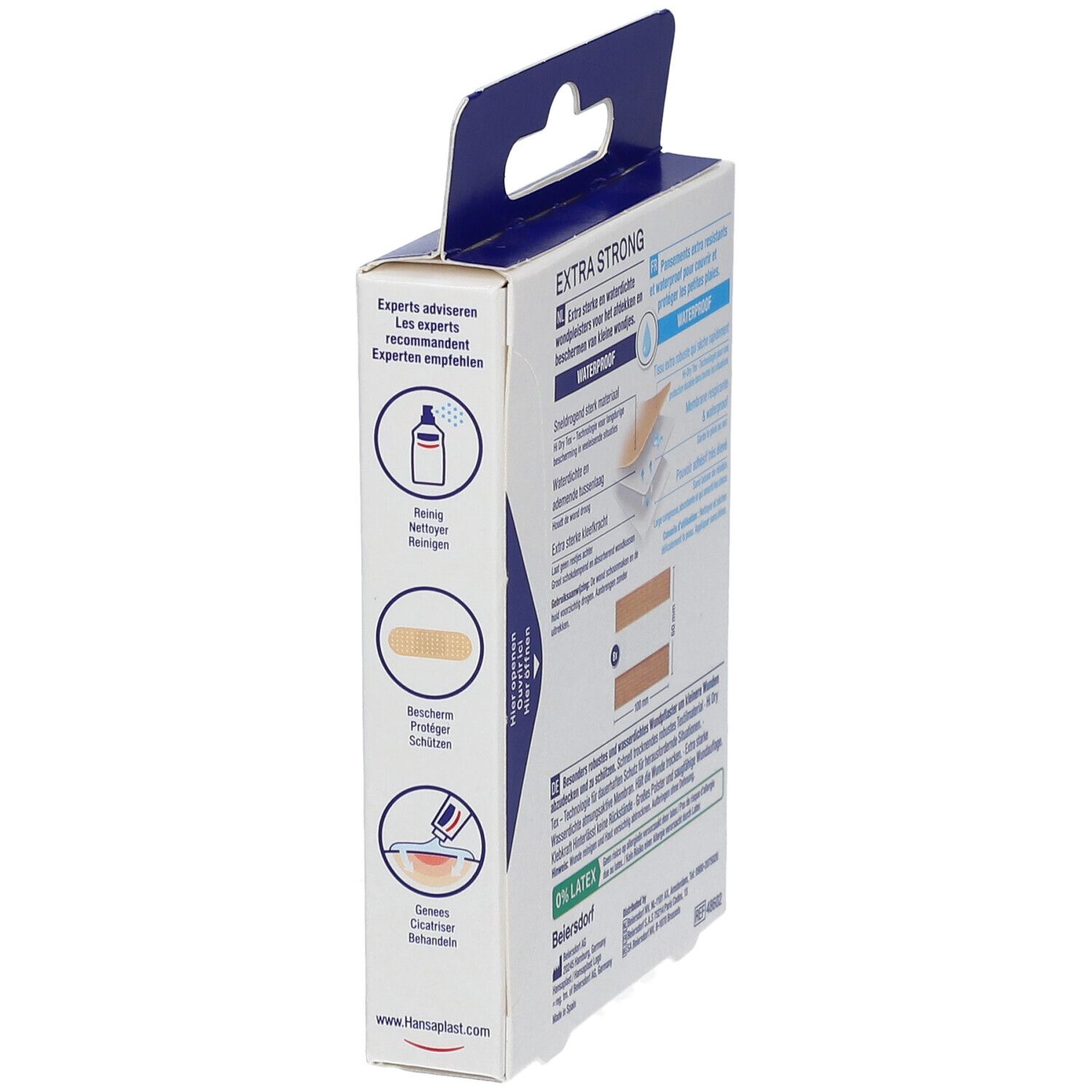 Hansaplast® EXTRA STRONG Waterproof  Pansements 80 x 6 cm