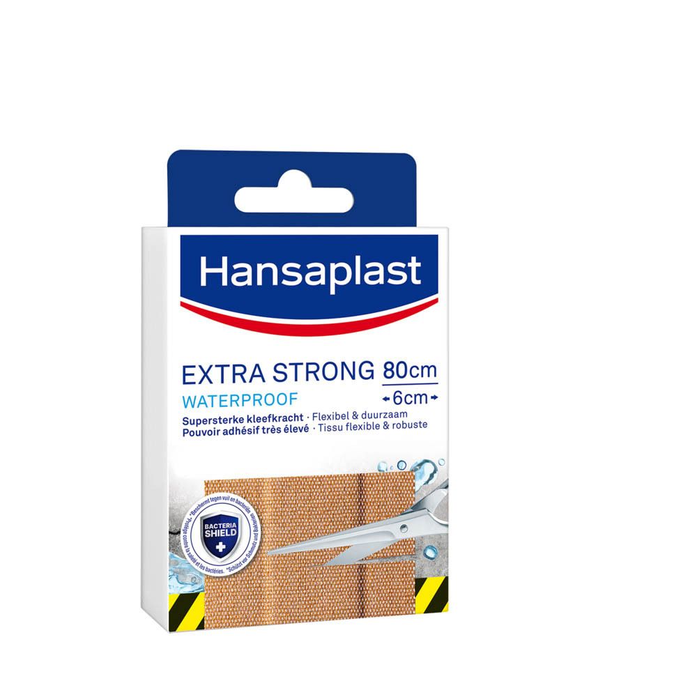 Hansaplast Extra-strong Waterproof 80 x 6 cm