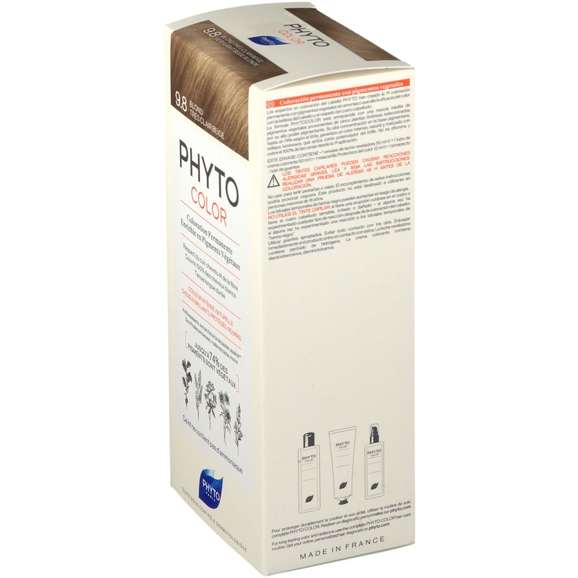 PHYTOCOLOR 9.8 Blond très clair beige 1 pc(s) - Redcare Apotheke