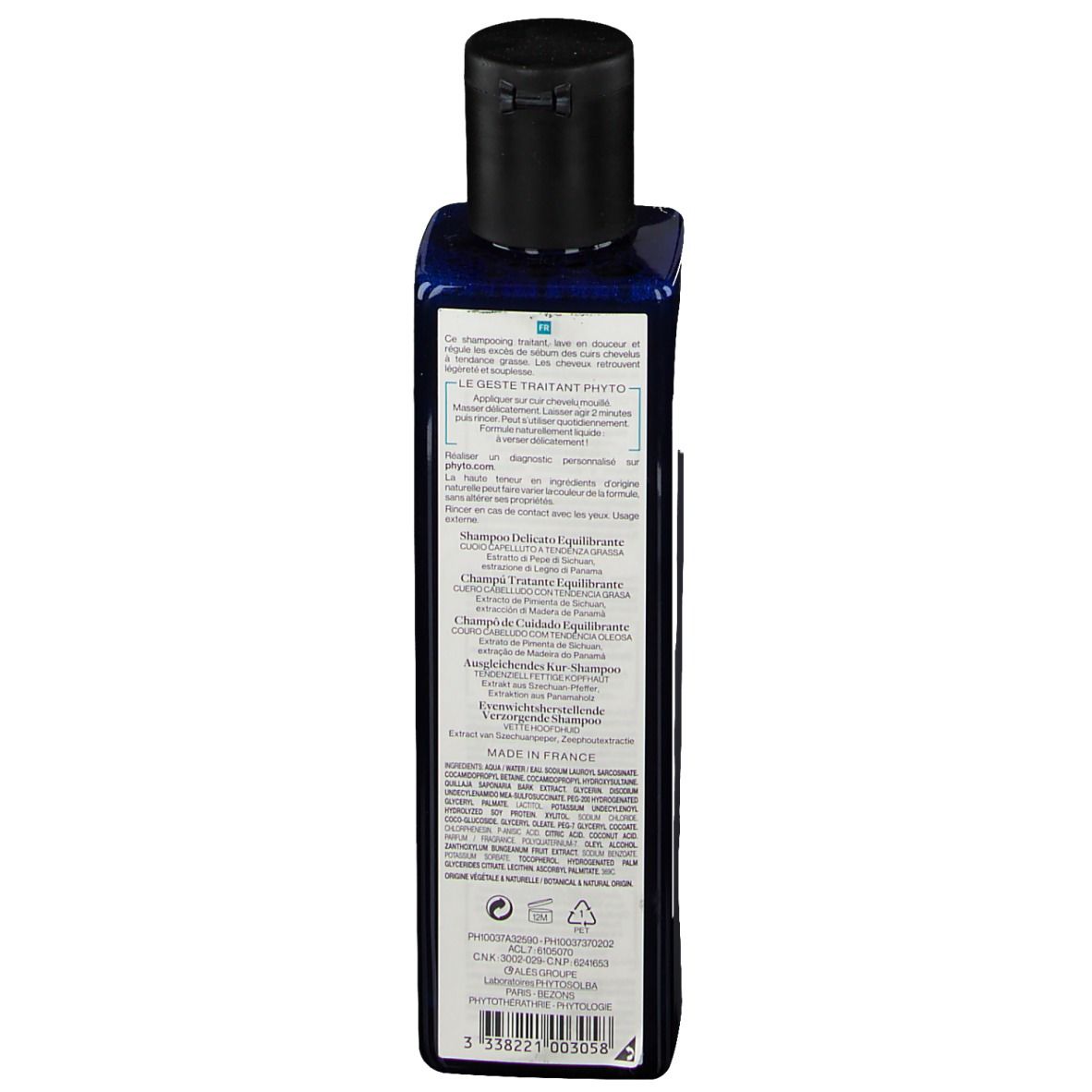 PHYTO PHYTOPANAMA Shampooing Traitant Équilibrant
