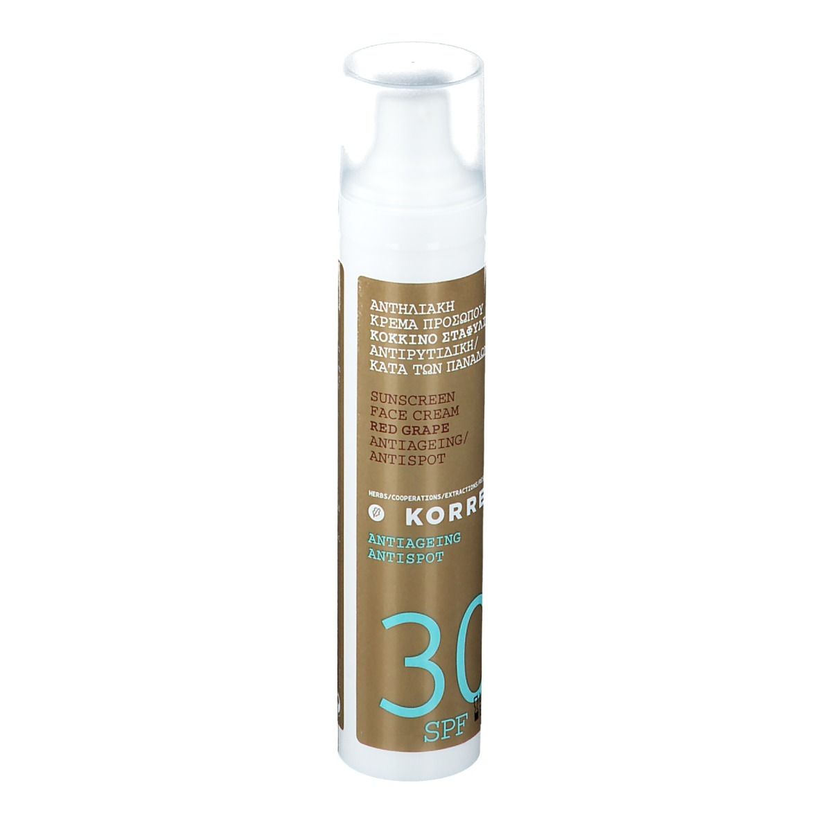 KORRES® Crème solaire raisin rouge SPF30