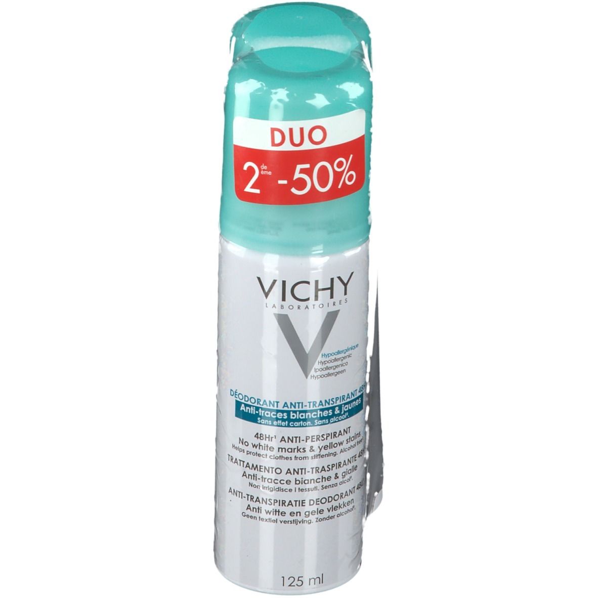Vichy Deo Anti-Trace Aerosol Duo Promo 2. -50%