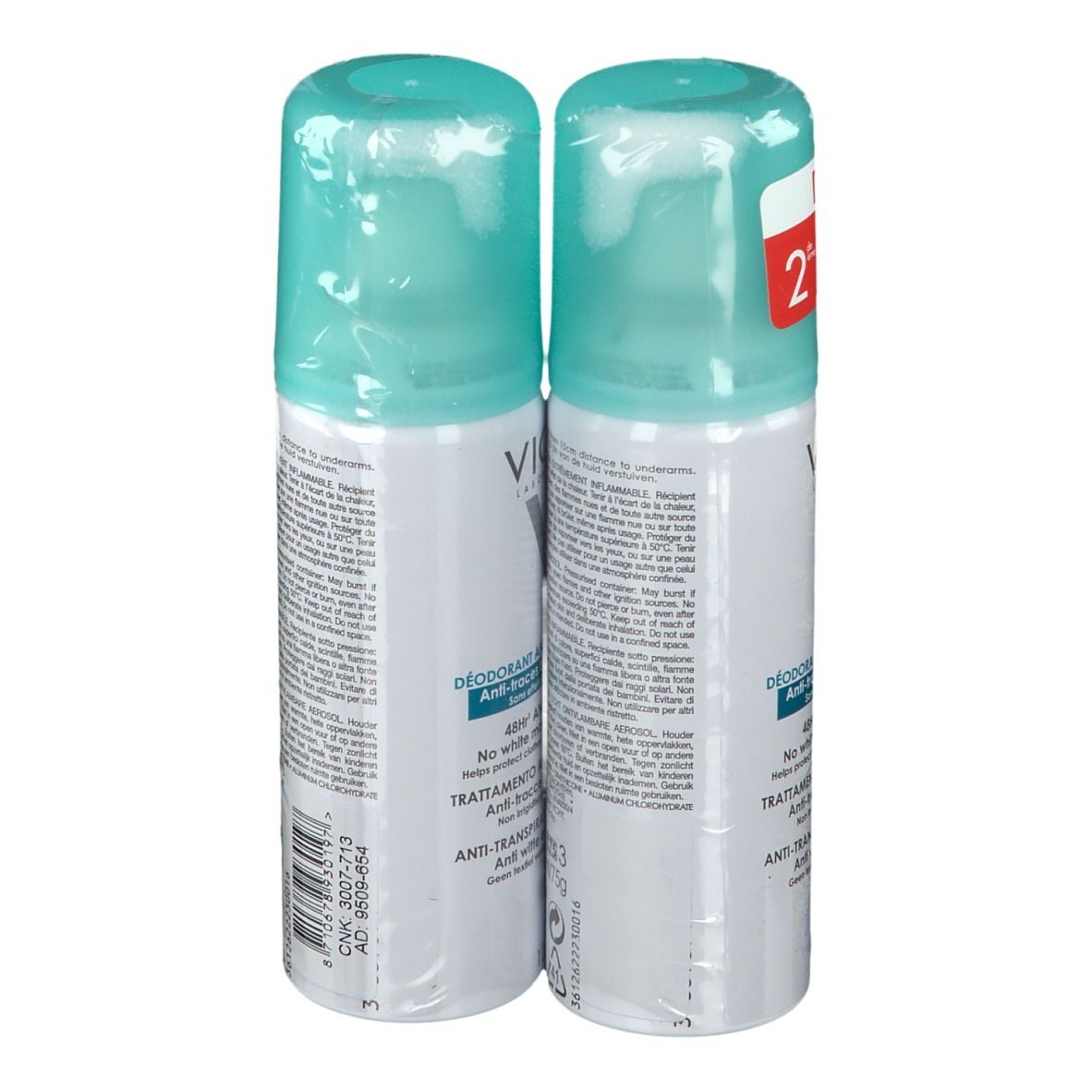 Vichy Deo Anti-Trace Aerosol Duo Promo 2. -50%
