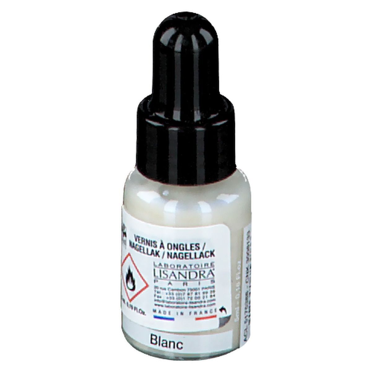 Lisandra Cosmé Nail® Nagellack 4 Weiß