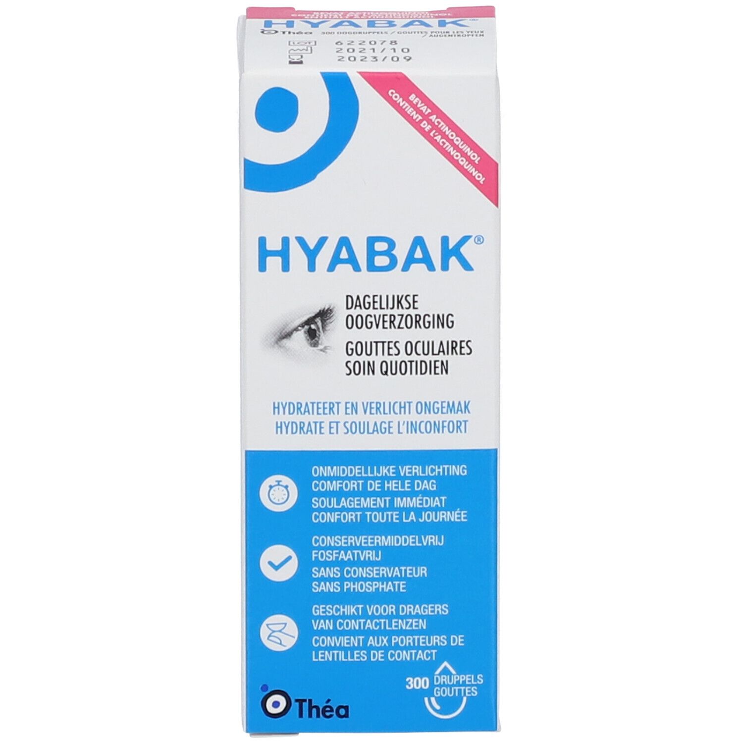 Hyabak 0,15 % Gouttes oculaires