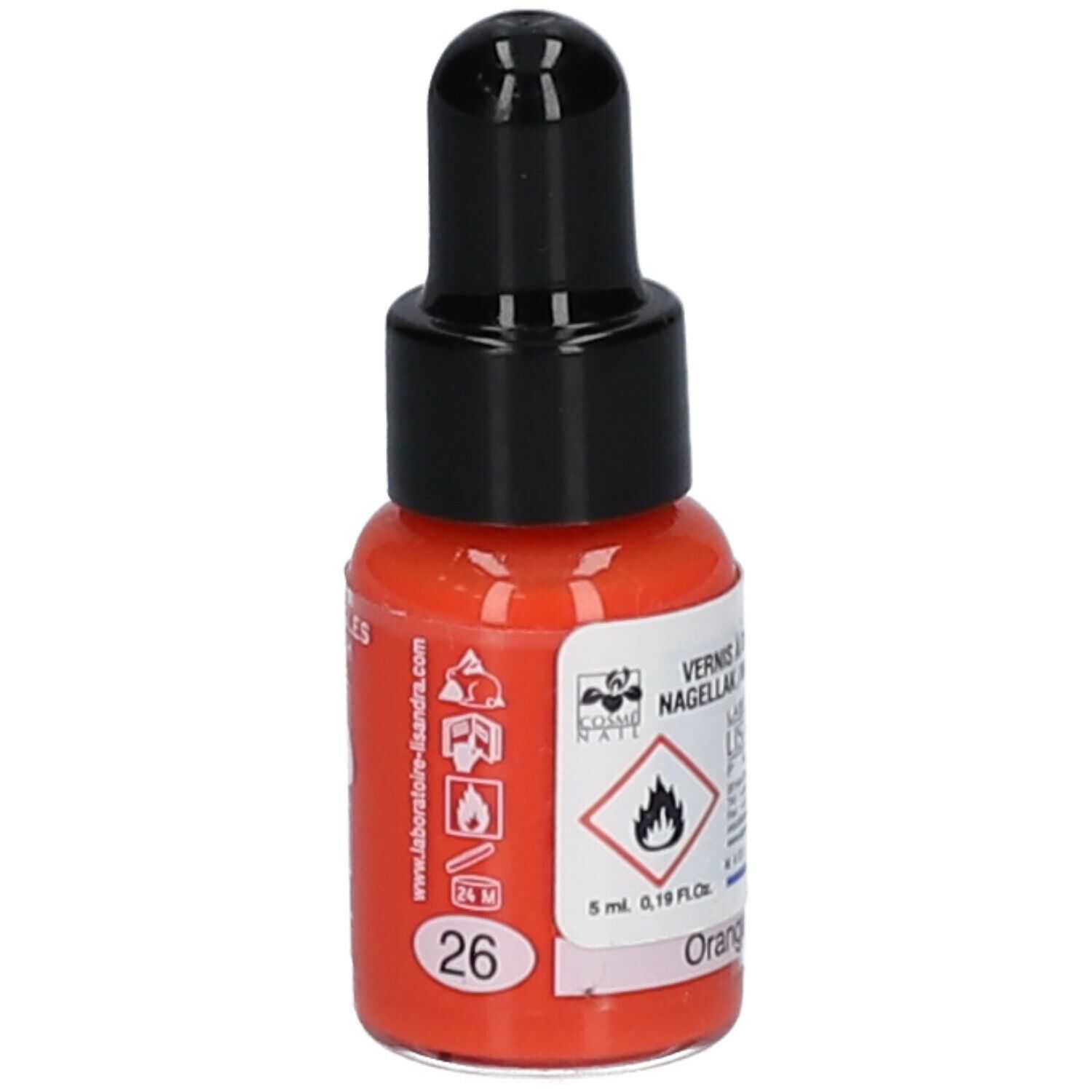Lisandra Cosménail Nagellack 26 Orange