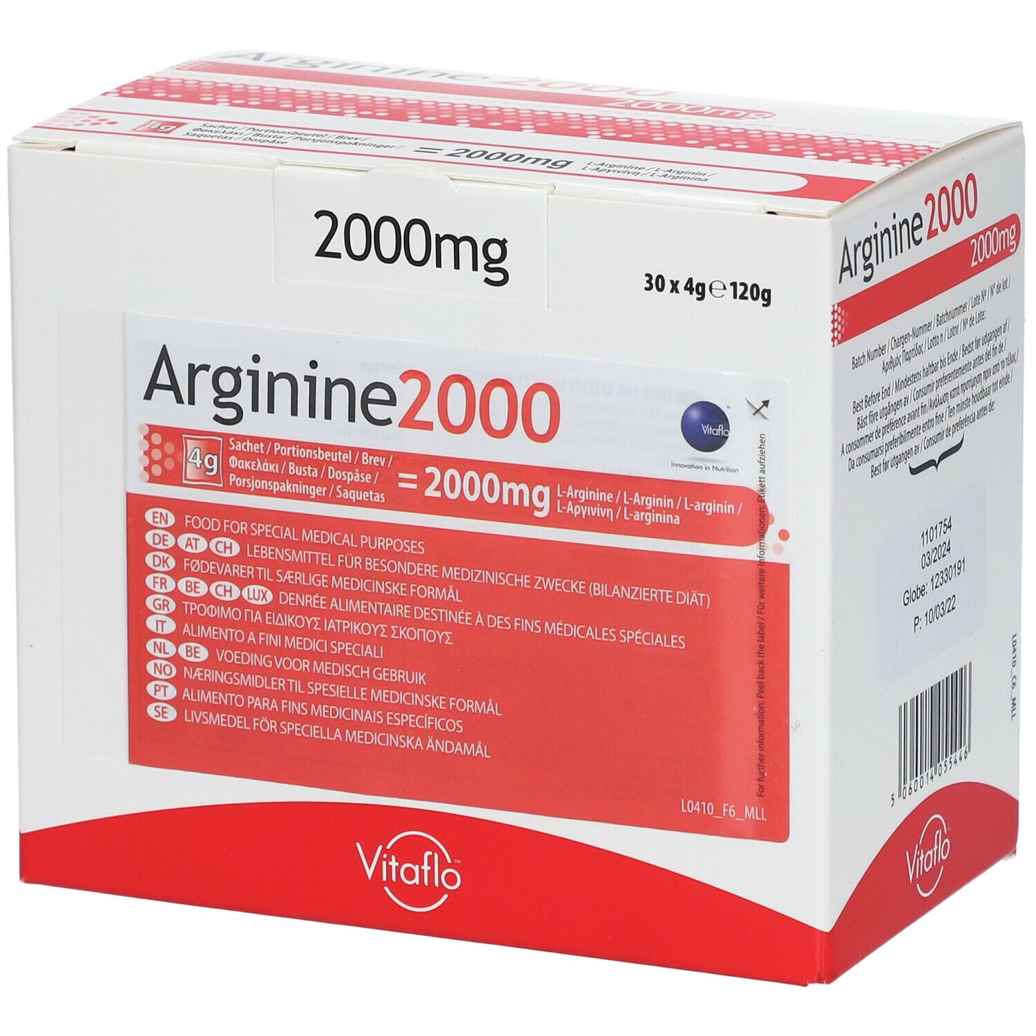 Vitaflo Arginine 2000