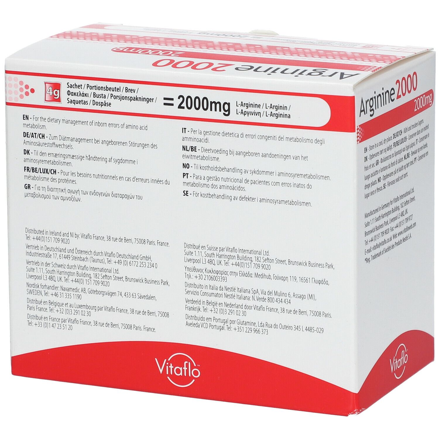 Vitaflo Arginine 2000