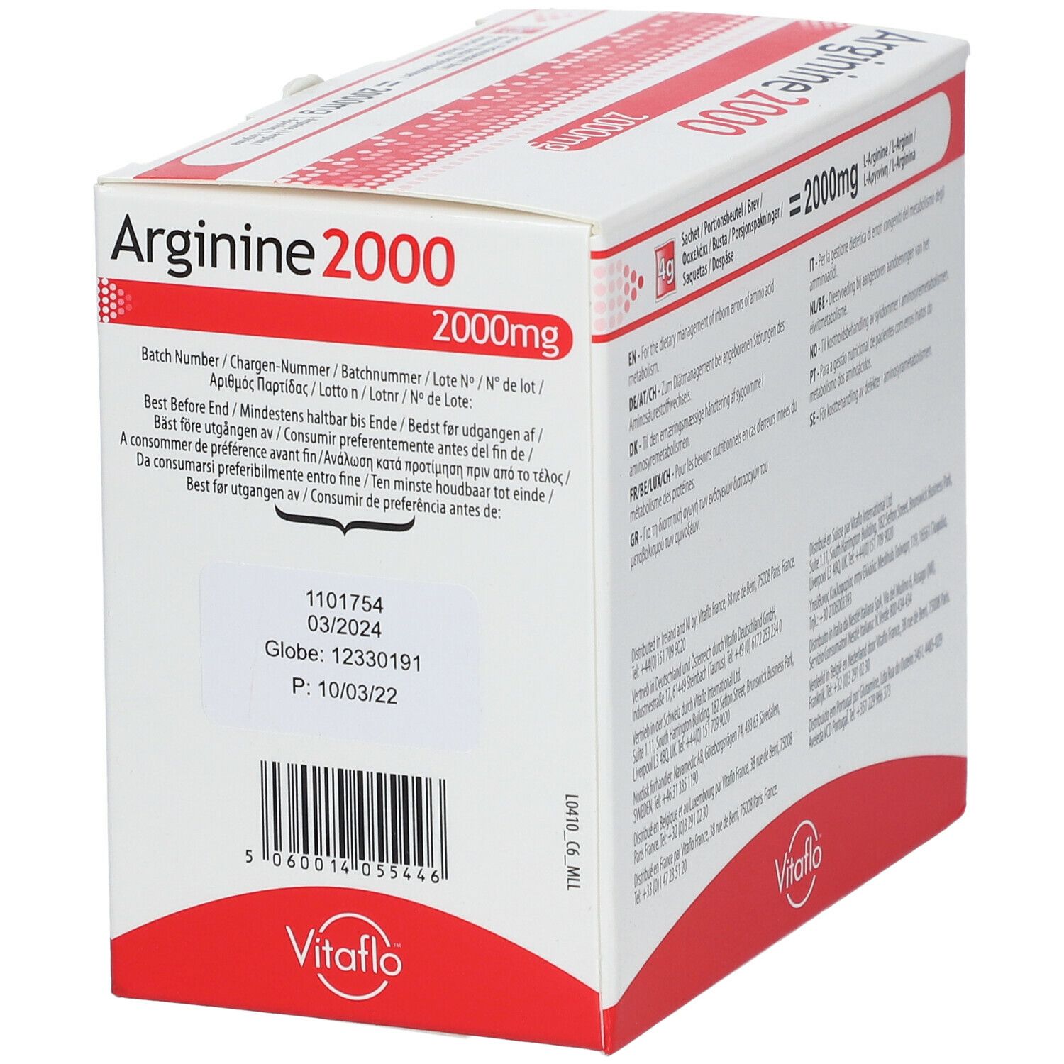 Vitaflo Arginine 2000